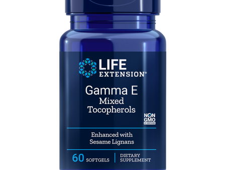 Life Extension Gamma E Mixed Tocopherols,  60 Softgels Supply