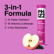 Phizz Apple & Blackcurrant 3-in-1 Hydration, Electrolytes and Vitamins Effervescent Multi-pack, 60 Tablets For Sale