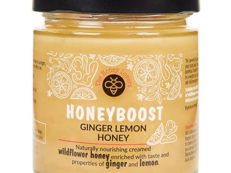 The Honey Lovers Honeyboost Ginger & Lemon Honey, 250gr Sale