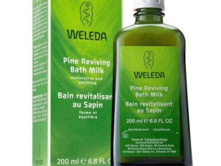 Weleda Pine Reviving Bath Milk, 200ml Supply