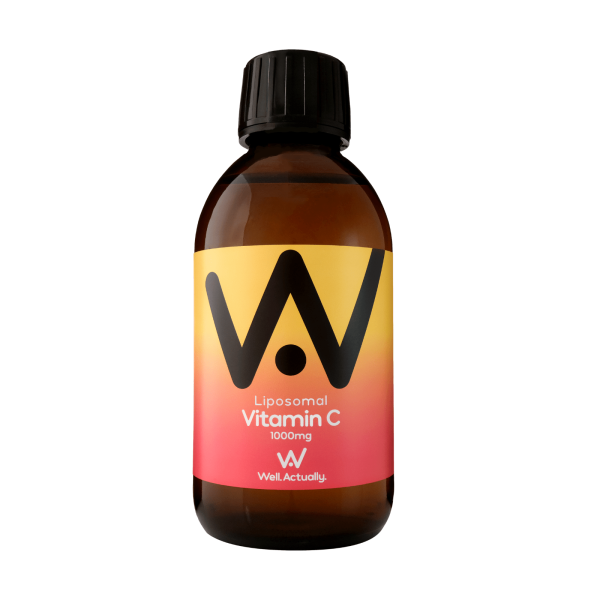 Well Actually Liposomal Liquid Vitamin C 1000mg - High Absorption, 150ml Fashion