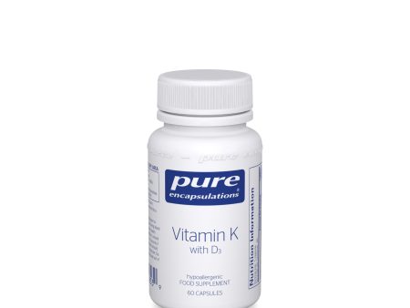 Pure Encapsulations Vitamin K with D3, 60 Capsules Cheap