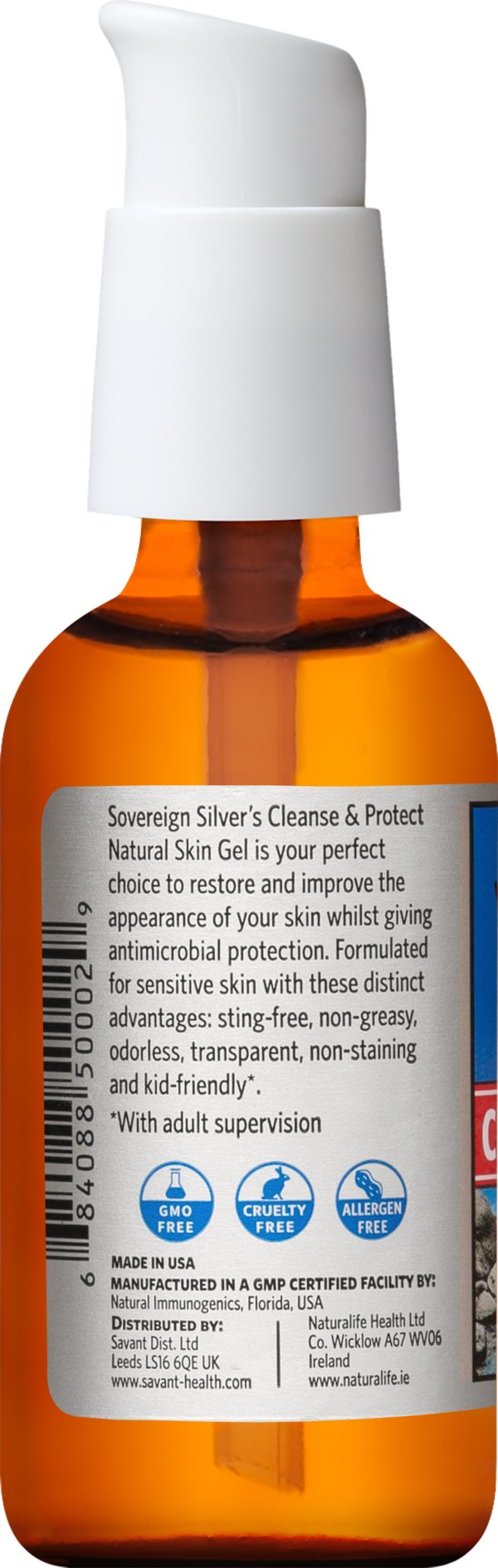 Sovereign Silver Cleans and Protect Natural Skin Gel, 59ml For Cheap