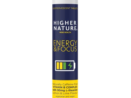 Higher Nature Energy & Focus, 10 Effervescent Tablets Cheap