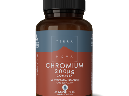 Terranova Chromium Complex 200mcg,100 VCapsules on Sale