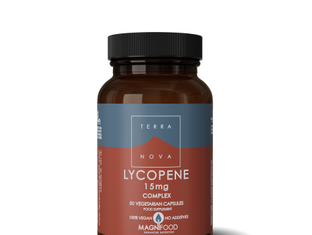 Terranova Lycopene Complex 15mg, 50 Capsules Hot on Sale