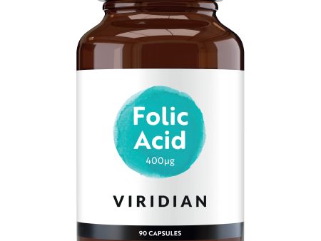 Viridian Nutrition Folic Acid,  90 Capsules For Sale