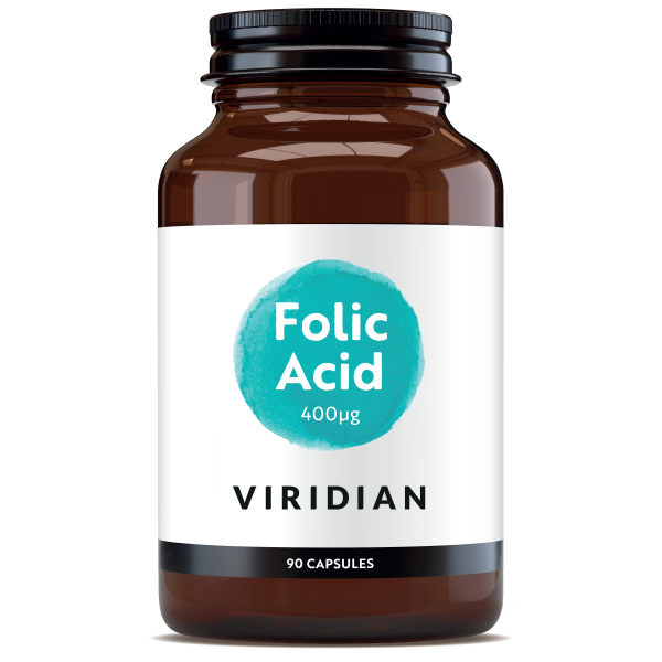 Viridian Nutrition Folic Acid,  90 Capsules For Sale