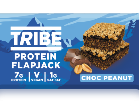 Tribe Protein Flapjack - Choc Peanut, 50gr For Cheap