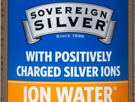 Sovereign Silver Ion Water Hydrosol Polyseal Cap, 472ml Hot on Sale