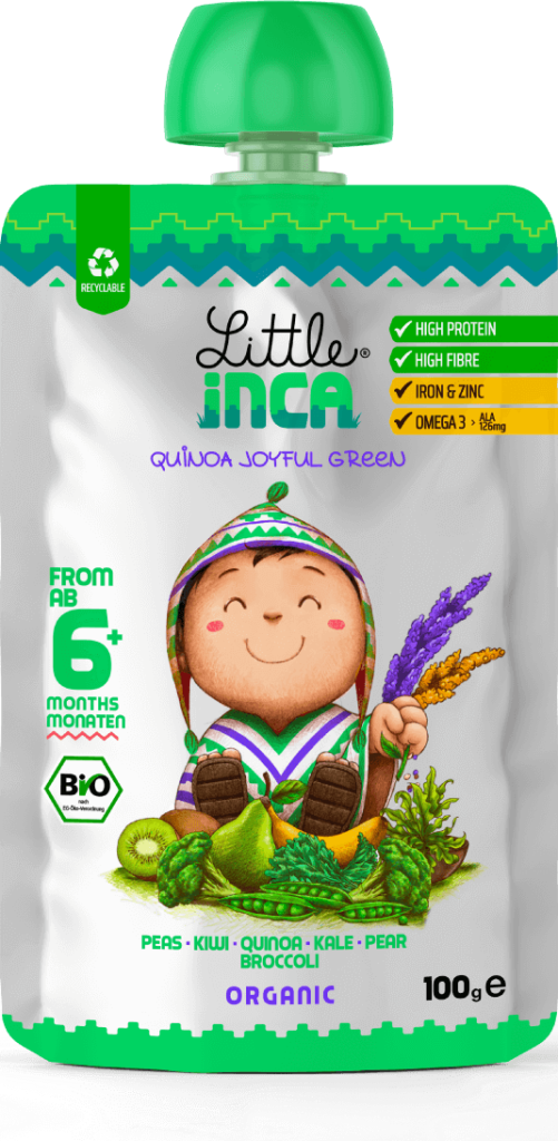 Little Inca Organic Joyful Green 100g For Sale