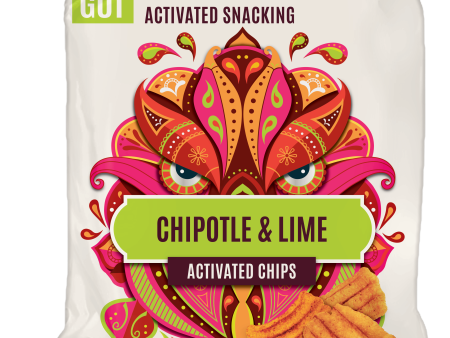 Boundless Activated Snacking- Chipotle and Lime Activated Chips, Sharing Bag 80gr For Cheap