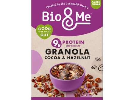 Bio&Me Cocoa & Hazelnut Granola,  360gr Hot on Sale