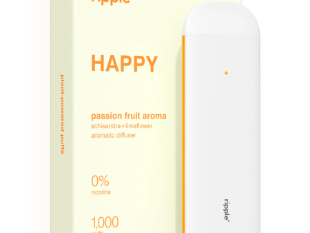 Ripple+ Happy Passion Fruit Aroma Zero Nicotine Diffuser, 56gr - 18+ Only Online Hot Sale