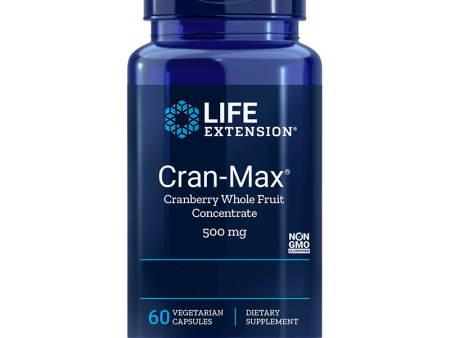 Life Extension Cran-Max 500mg, 60 VCapsules Sale