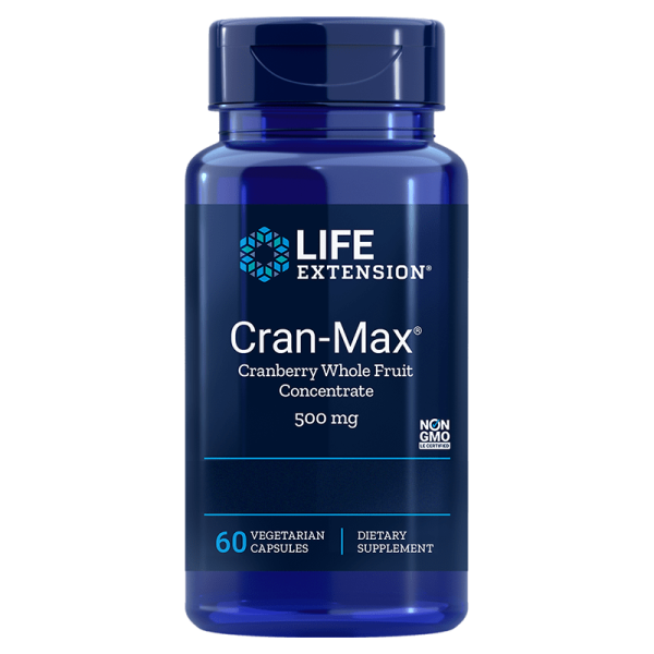 Life Extension Cran-Max 500mg, 60 VCapsules Sale