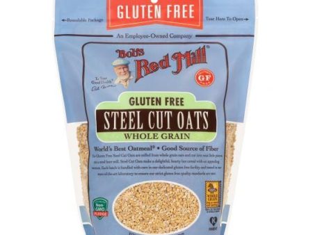 Bob s Red Mill Gluten Free Steel Cut Oats, 680gr Online Hot Sale