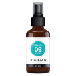 Viridian Vitamin D3 2000iu Spray, 20ml Online now