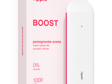 Ripple+ Boost Pomegranate Aroma Zero Nicotine Diffuser, 56gr - 18+ Only on Sale