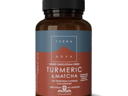 Terranova Turmeric & Matcha, 100 Capsules Online