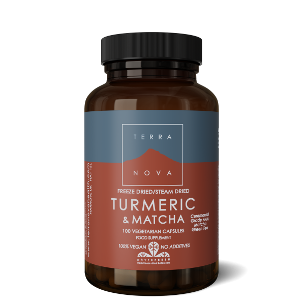 Terranova Turmeric & Matcha, 100 Capsules Online