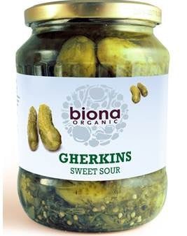 Biona Organic Pickled Gherkins 680g For Cheap