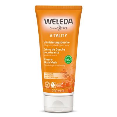 Weleda Vitality Sea Buckthorn Creamy Body Wash, 200ml Sale