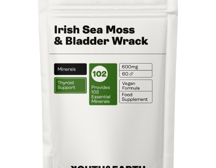 Youth & Earth Irish Sea Moss & Bladder Wrack, 60 Capsules Fashion