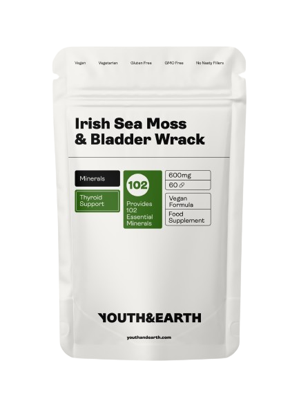 Youth & Earth Irish Sea Moss & Bladder Wrack, 60 Capsules Fashion