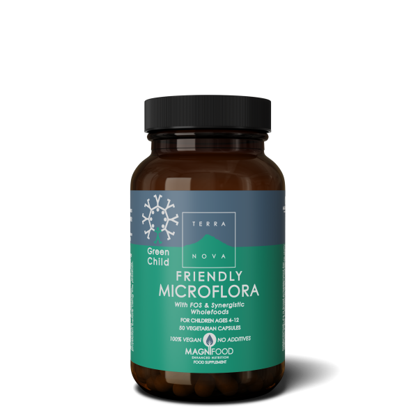 Terranova Green Friendly Microflora, 50 Capsules Cheap