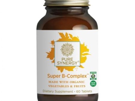 Pure Synergy  Super B-Complex, 60 Tablets Hot on Sale