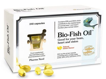 Pharma Nord Bio-Fish Oil- 500mg, 240 Capsules Supply