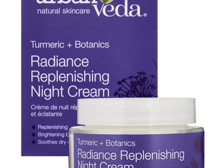 Urban Veda Turmeric & Botanics Radiance Replenishing Night Cream, 50ml Hot on Sale