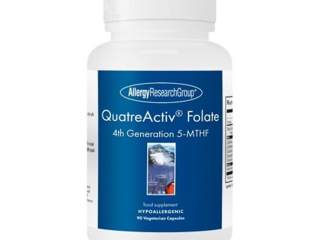 Allergy Research QuatreActiv Folate, 90 Capsules Online Hot Sale