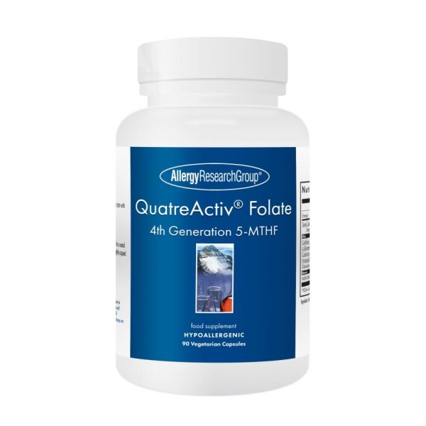 Allergy Research QuatreActiv Folate, 90 Capsules Online Hot Sale