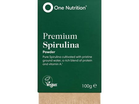 One Nutrition Spirulina Organic & Vegan, 100g For Cheap