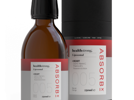 HealthStrong AbsorbX005 Liposomal Heart, 250ml Discount