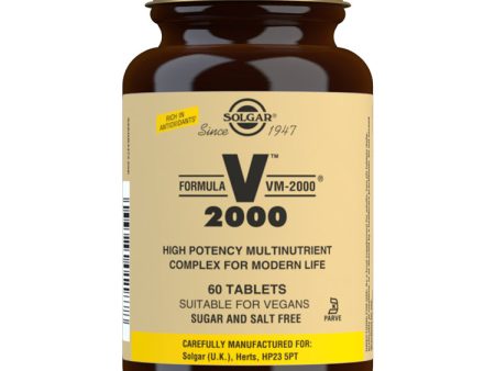 Solgar Formula VM-2000 Multi-Nutrient, 60 Tablets For Discount