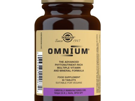 Solgar Omnium, 90 Tablets Sale