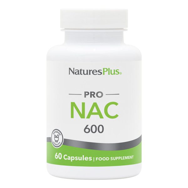 Natures Plus NAC 600mg, 60 Capsules For Sale