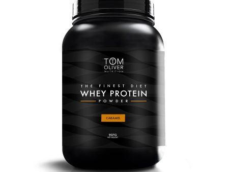 Tom Oliver Diet Whey Caramel, 907gr Cheap