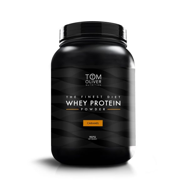 Tom Oliver Diet Whey Caramel, 907gr Cheap