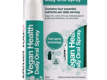 Better You Vegan Health Spray, 25ml For Sale