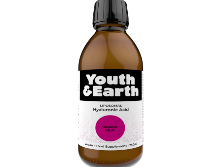 Youth & Earth Liposomal Hyaluronic Acid 100mg, Dragonfruit 250ml Discount