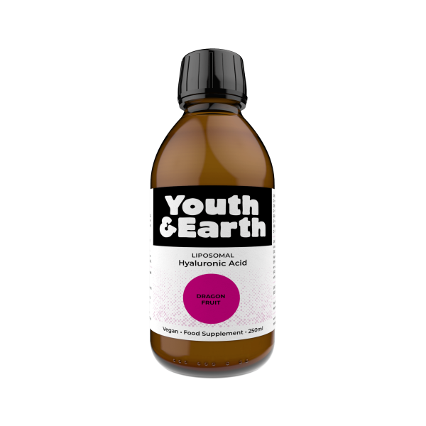 Youth & Earth Liposomal Hyaluronic Acid 100mg, Dragonfruit 250ml Discount