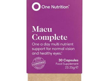 One Nutrition Macu Complete, 30 Capsules For Discount