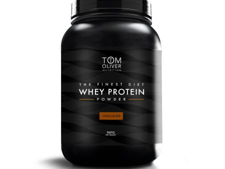 Tom Oliver Diet Whey Chocolate, 907gr For Sale