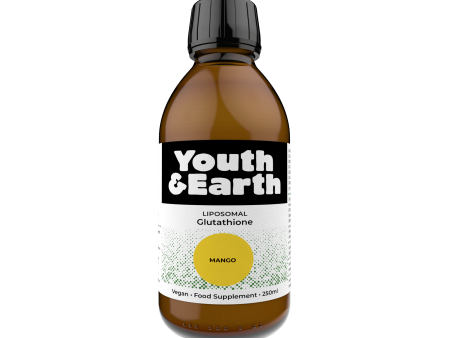 Youth & Earth Liposomal Glutathione 400mg, Mango 250ml on Sale