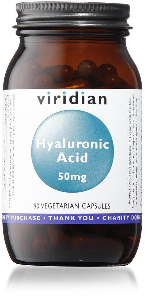 Viridian Hyaluronic Acid, 50mg, 90 VCapsules Sale