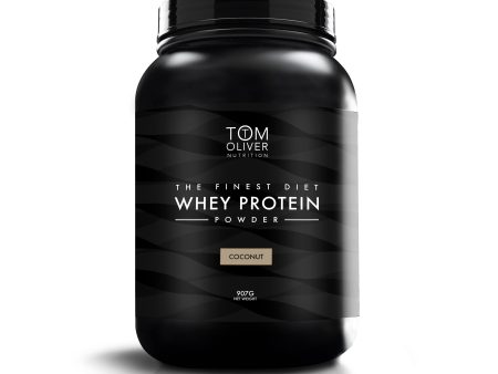 Tom Oliver Diet Whey Coconut, 907gr Hot on Sale